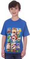 👕 оригинальные футболки nintendo super mario: модные майки для мальчиков логотип