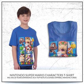 img 1 attached to 👕 Оригинальные футболки Nintendo Super Mario: модные майки для мальчиков