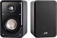 🔊 enhance your home theater and audio experience with the polk signature series s15 bookshelf speakers - premium sound, powerport technology, and detachable magnetic-grille (pair) logo