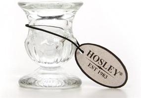 img 1 attached to 🕯️ Hosley Set of 12 Glass Taper Candle Holders 2.5 Inch High: Perfect Gift for Weddings, Parties, Reiki Meditation & More