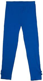 img 2 attached to 👖 Bow Bottom Legging for Girls - French Toast's Stylish and Comfortable Choice