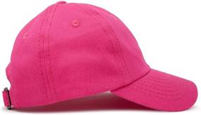 img 2 attached to 🧢 Cute and Comfortable DALIX Infant Baseball Hat: Perfect Cap for Tiny Boys and Girls