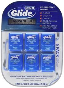 img 3 attached to Oral-B Glide Pro-Health Advanced Floss 43.7 yards - Buy Pack of 6 Online