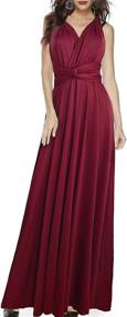 img 1 attached to PERSUN Womens Convertible Grecian Dresses Women's Clothing