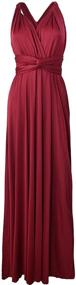 img 2 attached to PERSUN Womens Convertible Grecian Dresses Women's Clothing