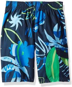 img 1 attached to 🩳 Kanu Surf Boys' Echo Quick-Dry Beach Swim Trunk with UPF 50+