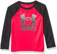 мальчики under armour ua символ raglan ls: элегантный стиль и максимальный комфорт логотип