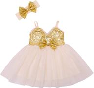 💖 sparkling cilucu baby girl sequin tutu dress: perfect flower girl dress for weddings and princess-like occasions logo