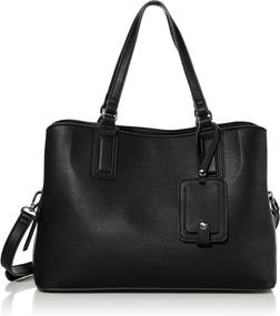 img 4 attached to Women's Satchel Bag by Amazon Essentials