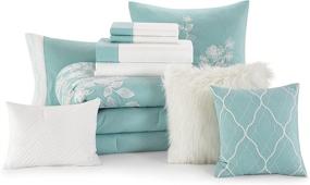 img 3 attached to Parklane Beamount Pre Washed Comforter Turquoise