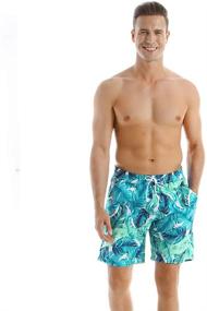 img 4 attached to 🌞 Sunshinetimes Fun & Fashionable Boys' Matching Swimwear and Underwear - Perfect for the Summer!
