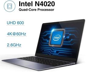 img 3 attached to 💻 Ноутбук CHUWI HeroBook Pro 14.1” на Windows 10 - экран 1920x1080 FHD IPS, 8 ГБ оперативной памяти 256 ГБ SSD, процессор Intel Gemini-Lake N4020, тонкий и легкий ноутбук для работы, обучения и развлечений.