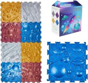img 4 attached to Ortodon Hypoallergenic Non Toxic Non Smell Non Slip Puzzles for Puzzle Play Mats