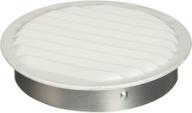 🪟 maurice franklin louver rlw-100 4, 4-inch mini round aluminum insect screened louvers, white (pack of 4) logo