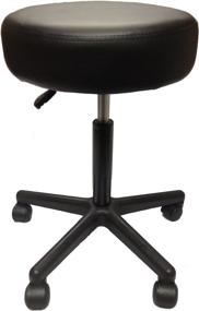 img 3 attached to 💺 Therabuilt Clinical Health Services Adjustable Pneumatic Stool (Black) - Ideal for Massage Tables, Examination Tables, and Physician's Office