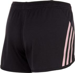 img 1 attached to 👧 Black adidas Girls' Short with Stripes - Girls' Clothing