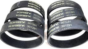 img 3 attached to Kirby 6 301291 Vacuum Cleaner Belts: Perfect Fit for Systems Made After 1970, Bacl&amp;Yellow - Efficient Cleaning Solutions