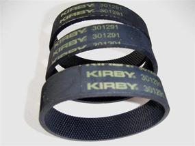 img 2 attached to Kirby 6 301291 Vacuum Cleaner Belts: Perfect Fit for Systems Made After 1970, Bacl&amp;Yellow - Efficient Cleaning Solutions