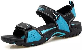 img 4 attached to 👟 Asifn Athletic Sandals: Ultimate Outdoor Fisherman Footwear