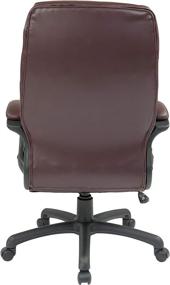 img 1 attached to Office Star Executive Matching Stitching Furniture for Home Office Furniture