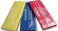 🐝 stockmar modeling beeswax - 3 assorted beeswax pieces in red, yellow, and blue logo