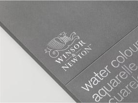 img 2 attached to 🎨 Winsor & Newton Watercolor Paper Block, 140lb Cold Pressed, 9x12, White - Professional Grade