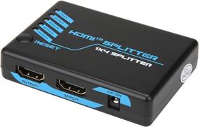 img 4 attached to 📺 Enhance Your Media Viewing with the Rosewill RCHS-18007 1x4 HDMI Splitter!