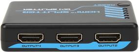 img 1 attached to 📺 Enhance Your Media Viewing with the Rosewill RCHS-18007 1x4 HDMI Splitter!