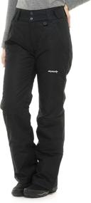 img 3 attached to Stay Warm and Fashionable: 👖 Discover SkiGear Women's Insulated Snow Pants