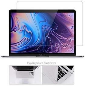 img 4 attached to 🔒 Защитное стекло FORITO для MacBook Pro 16 Ultra Thin - высокая прозрачность, прозрачный экранный защитник HD Clear.