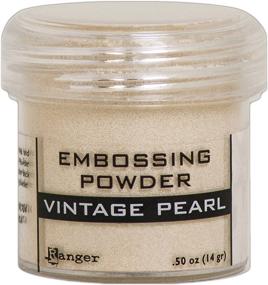 img 1 attached to 🔮 Vintage Pearl Embossing Powder for Rangers