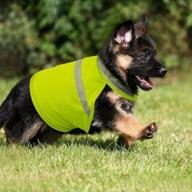 🐶 bseen reflective dog vest - high visibility jacket with adjustable strap & lightweight design to ensure your dog's safety around cars & during hunting логотип