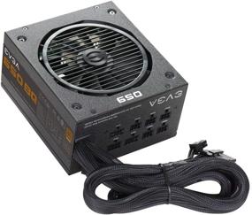 img 1 attached to 💡 Блок питания EVGA 650 Bq: 650W, 80+ бронза, полумодульный | Бесплатный тестер «Power On Self» | Гарантия 5 лет | 110-BQ-0650-V1