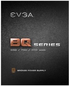 img 3 attached to 💡 Блок питания EVGA 650 Bq: 650W, 80+ бронза, полумодульный | Бесплатный тестер «Power On Self» | Гарантия 5 лет | 110-BQ-0650-V1