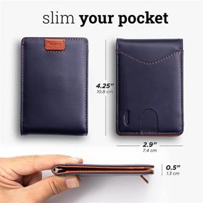 img 1 attached to 💼 POCKT Slim Wallet with Money Clip – Practical Men's Accessories for Wallets, Card Cases & Money Organizers