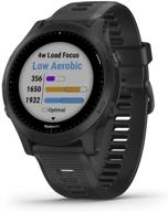 black garmin forerunner 945 - premium gps running/triathlon smartwatch with music (010-02063-00) logo