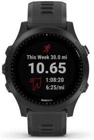 img 3 attached to Black Garmin Forerunner 945 - Premium GPS Running/Triathlon Smartwatch with Music (010-02063-00)