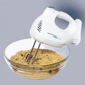 img 1 attached to 🎧 Hamilton Beach 64695N Power Deluxe Hand/Stand Mixer - The Ultimate Mixing Companion