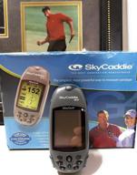 ⛳ enhance your golf game with the skycaddie sg4 golf gray black gps: finders & accessories logo