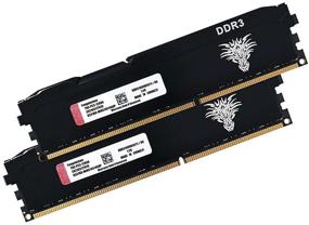 img 4 attached to Yongxinsheng DDR3 8GBx2 ( 16GB Kit ) 1600MHz Desktop Memory PC3-12800U CL11 240 Pins 1
