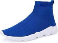 pie breathable lightweight sneakers royalblue logo