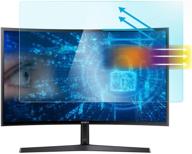 🌙 enhance visual comfort and quality sleep with 24-inch anti blue light glare protection screen protector for 16:9 widescreen desktop monitors logo