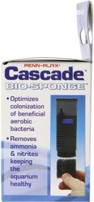 img 2 attached to 🐠 Penn Plax Cascade 170 GPH Internal Filter Bio Sponge Replacement for Aquariums - 2 Pack