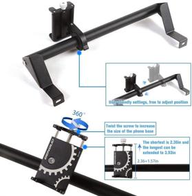 img 3 attached to 📱 JeCar for JL Dash Phone Holder: Secure Mount for 2018-2021 Jeep Wrangler JL & Unlimited JLU, 2020-2021 Jeep Gladiator JT Truck