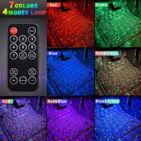 img 1 attached to Interior Activated Multicolor Lighting Suitable