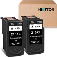 hibiton remanufactured replacement pg 210xl black logo