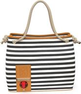 🌴 black stripe beach wine bag 7th & swag: stylish and convenient for summer fun логотип