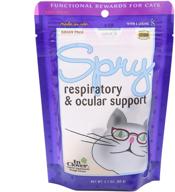 🍀 clover spry daily respiratory and ocular support soft chews for cats - boost immune system with l-lysine, superfoods, and prebiotics logo