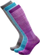 copper fit 2.0 easy-on and easy-off knee high compression socks: unisex adults' comfort and performance logo