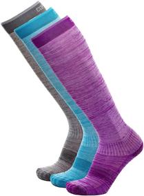 img 4 attached to Copper Fit 2.0 Easy-On and Easy-Off Knee High Compression Socks: Unisex Adults' Comfort and Performance